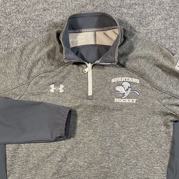Tampa Spartans Mens Small Under Armour Qualifier Hybrid 1/4 Zip Pullover - Picture 1 of 11